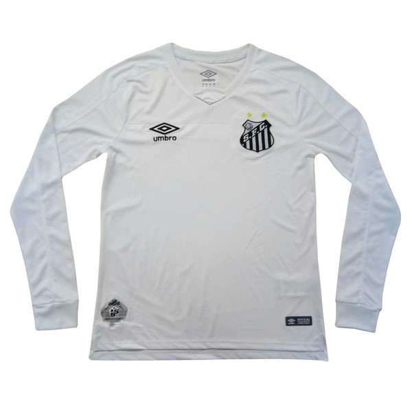 Camiseta Santos 1ª ML 2019/20 Blanco